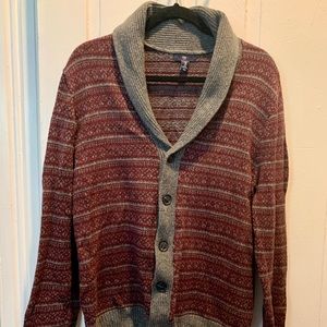 Men’s knit cardigan